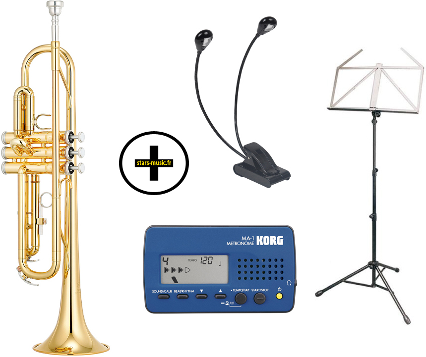 Yamaha Ytr-2330 + Korg Ma1 + Rtx Mscx + Power Lm20 - Studie trompet - Main picture
