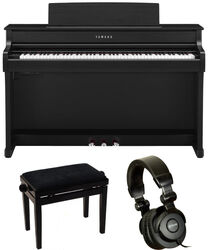 Toetsenbord set Yamaha CLP-845 black  + XB 6161 + X-HP1 - Noir