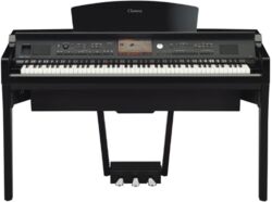 Digitale piano met meubel Yamaha CVP-709PE - Laqué noir