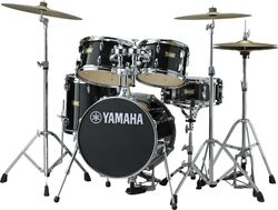 Junior drumstel Yamaha Kit Junior Manu Katche - 4 trommels - Raven black