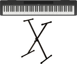 Draagbaar digitale piano Yamaha P-145 Black  + Stand X