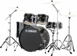 Stage drumstel Yamaha Rydeen Stage 22 + Cymbales - 4 trommels - Black glitter