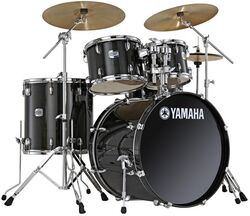 Stage drumstel Yamaha Stage Custom BIrch Stage 22 - 5 trommels - Raven black