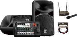 Pa systeem set Yamaha StagePas 400BT avec Micro Sans fil X-tone