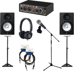 Home studio set Yamaha UR22 MK3 Noir Bundle