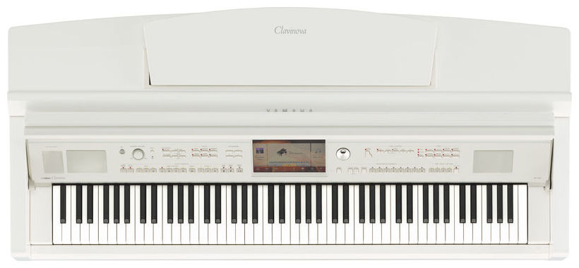 Yamaha Cvp-709pwh - Blanc Laqué - Digitale piano met meubel - Variation 2