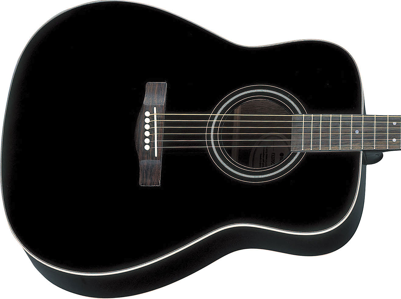 Yamaha F370 Bl Dreadnought Epicea Nato 2016 - Black - Westerngitaar & electro - Variation 3