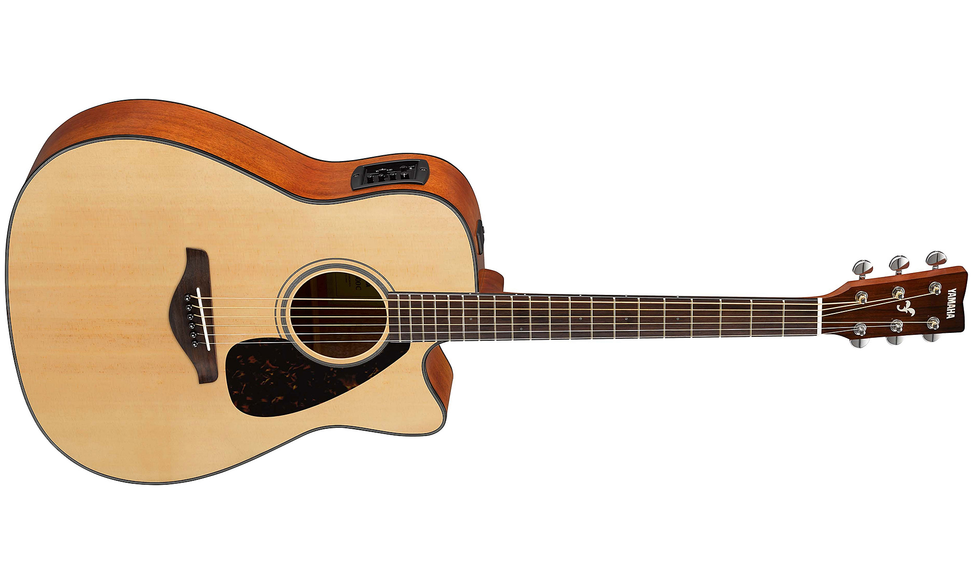 Yamaha Fgx800c Nt Dreadnought Cw Epicea Nato 2016 - Natural - Elektro-akoestische gitaar - Variation 1