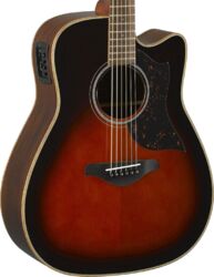 Folk gitaar Yamaha A1R II TBS - Tobacco brown sunburst