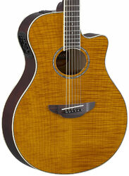Folk gitaar Yamaha APX600FM - Amber
