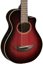 Folk gitaar Yamaha APXT2 - Dark red burst