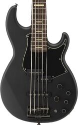 Solid body elektrische bas Yamaha BB735A TMBL - Trans matte black