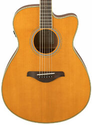 Folk gitaar Yamaha FSC-TA TRANSACOUSTIC - Vintage tint