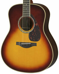 Volksgitaar Yamaha LL16 ARE - Brown sunburst