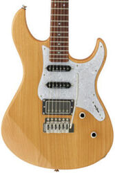 Elektrische gitaar in str-vorm Yamaha Pacifica PAC612VIIX - Yellow natural satin