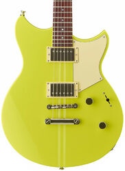 Guitarra eléctrica de doble corte. Yamaha Revstar Element RSE20 - Neon yellow