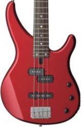 Solid body elektrische bas Yamaha TRBX174 - Red metallic