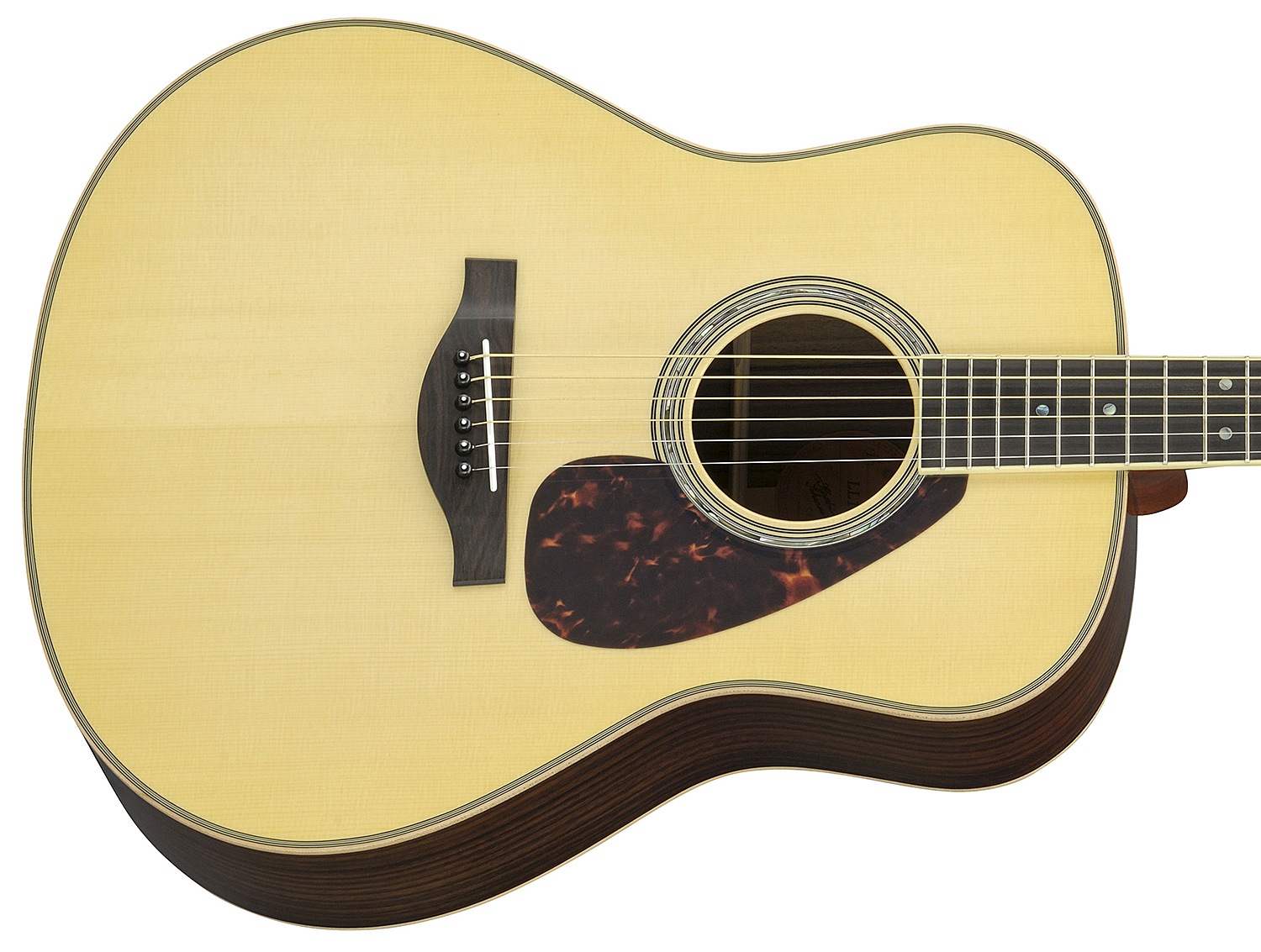Yamaha Ll16 Are Jumbo Epicea Palissandre Eb - Natural - Elektro-akoestische gitaar - Variation 2