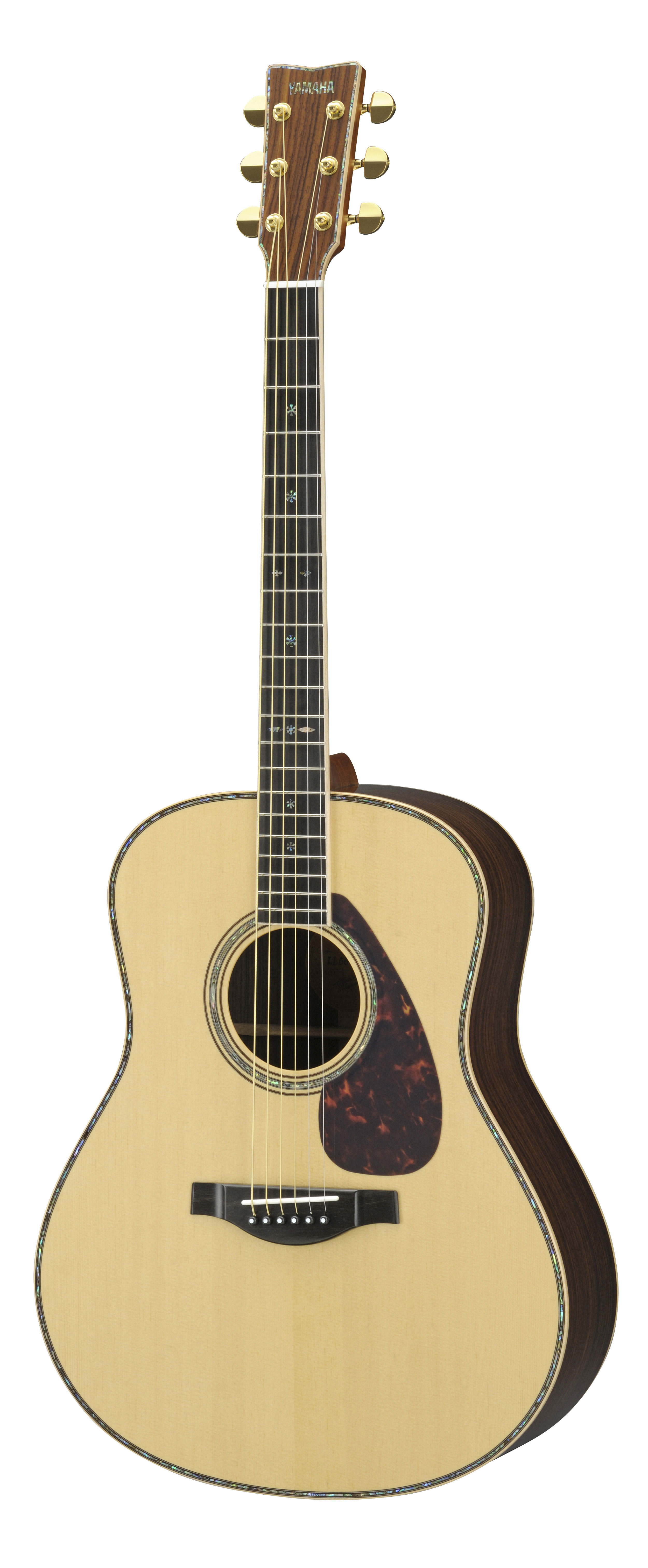 Yamaha Custom Shop Ll56 Areii Dreadnought Epicea Palissandre Eb - Natural - Elektro-akoestische gitaar - Variation 1