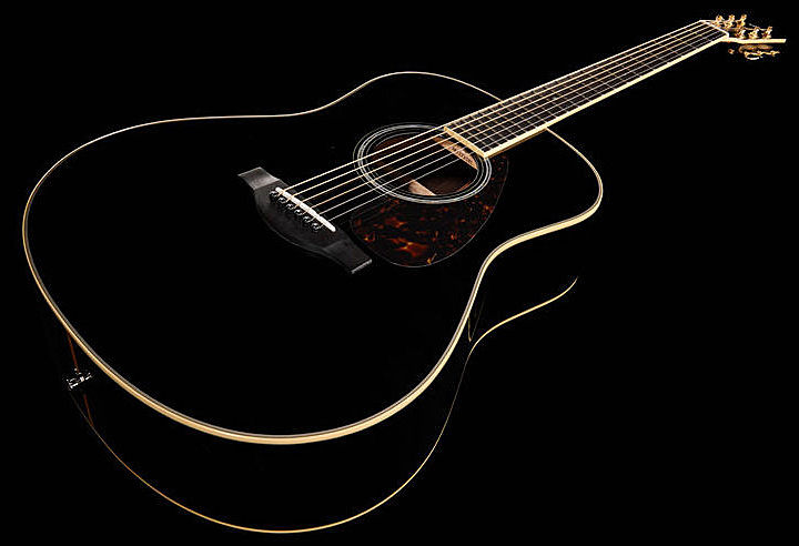 Yamaha Ll6 Are - Black - Elektro-akoestische gitaar - Variation 2