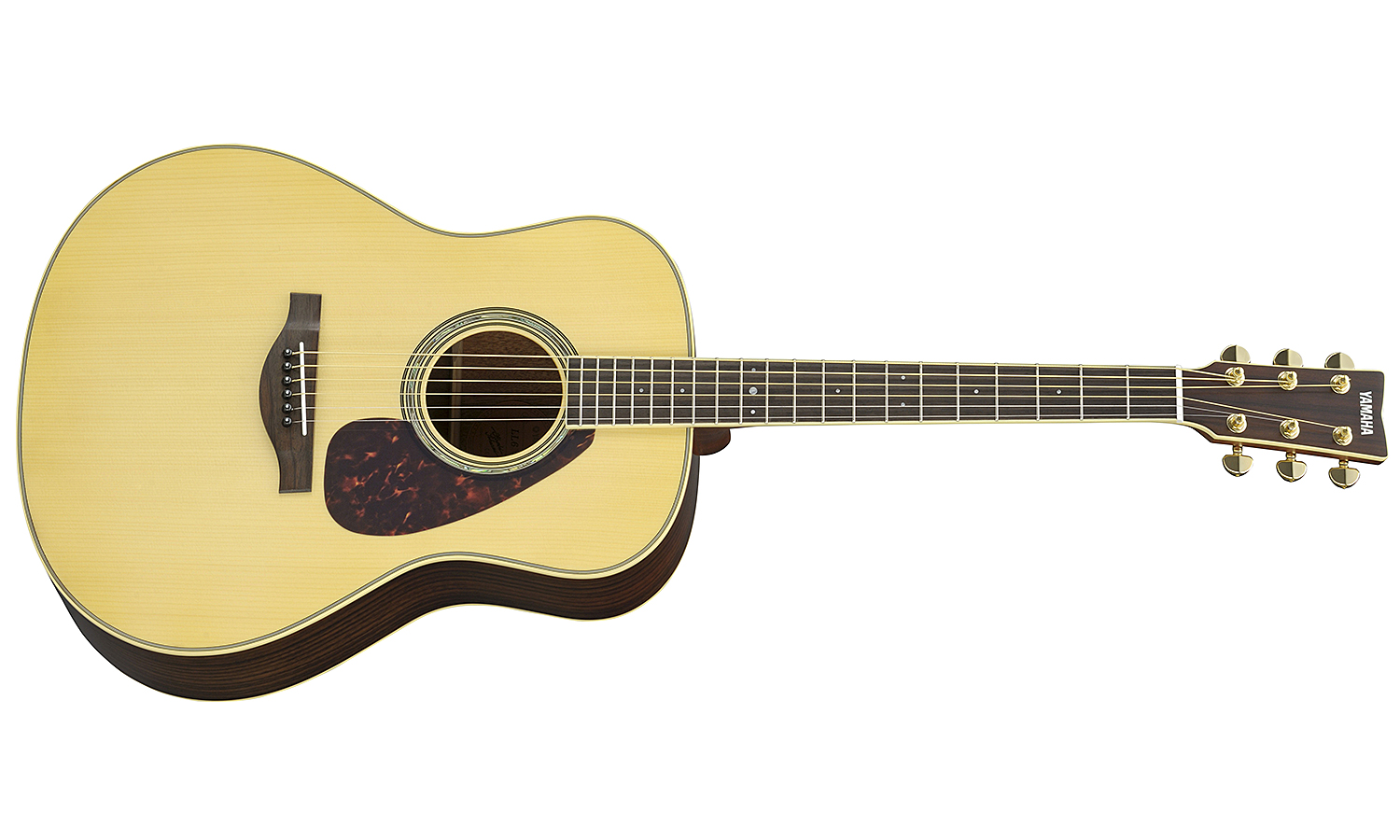 Yamaha Ll6 Are Jumbo Epicea Palissandre Rw - Natural - Elektro-akoestische gitaar - Variation 1