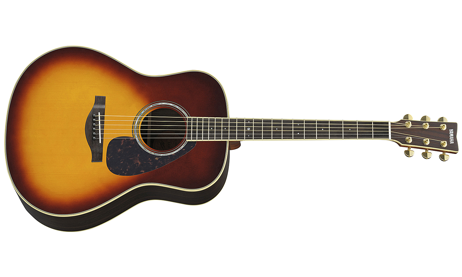 Yamaha Ll6 Are - Brown Sunburst - Elektro-akoestische gitaar - Variation 1