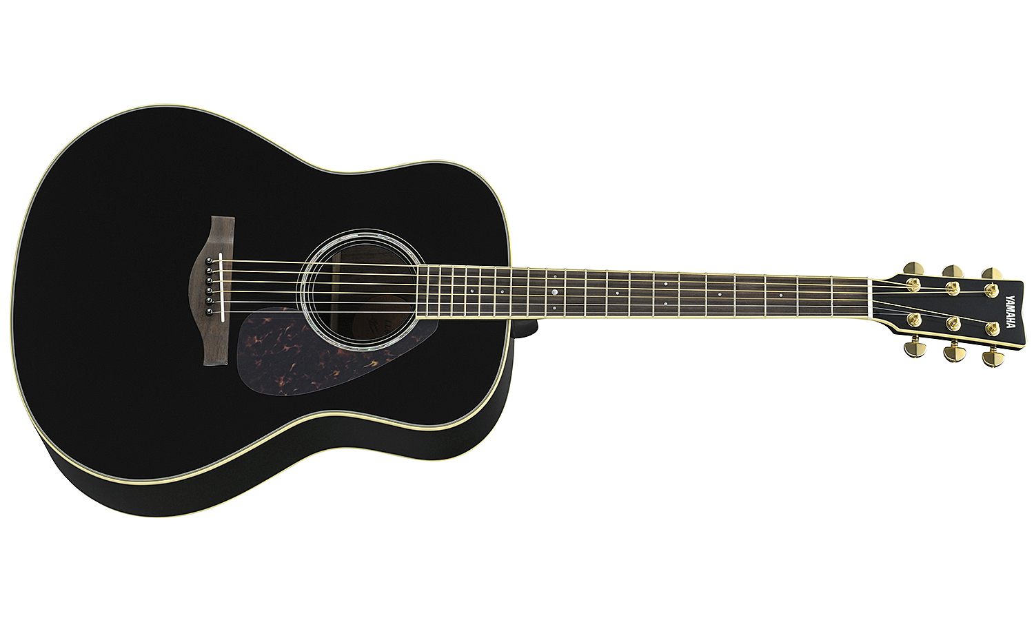 Yamaha Ll6 Are - Black - Elektro-akoestische gitaar - Variation 1