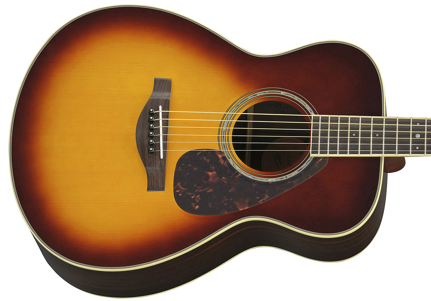 Yamaha Ls6 Are - Brown Sunburst - Elektro-akoestische gitaar - Variation 2