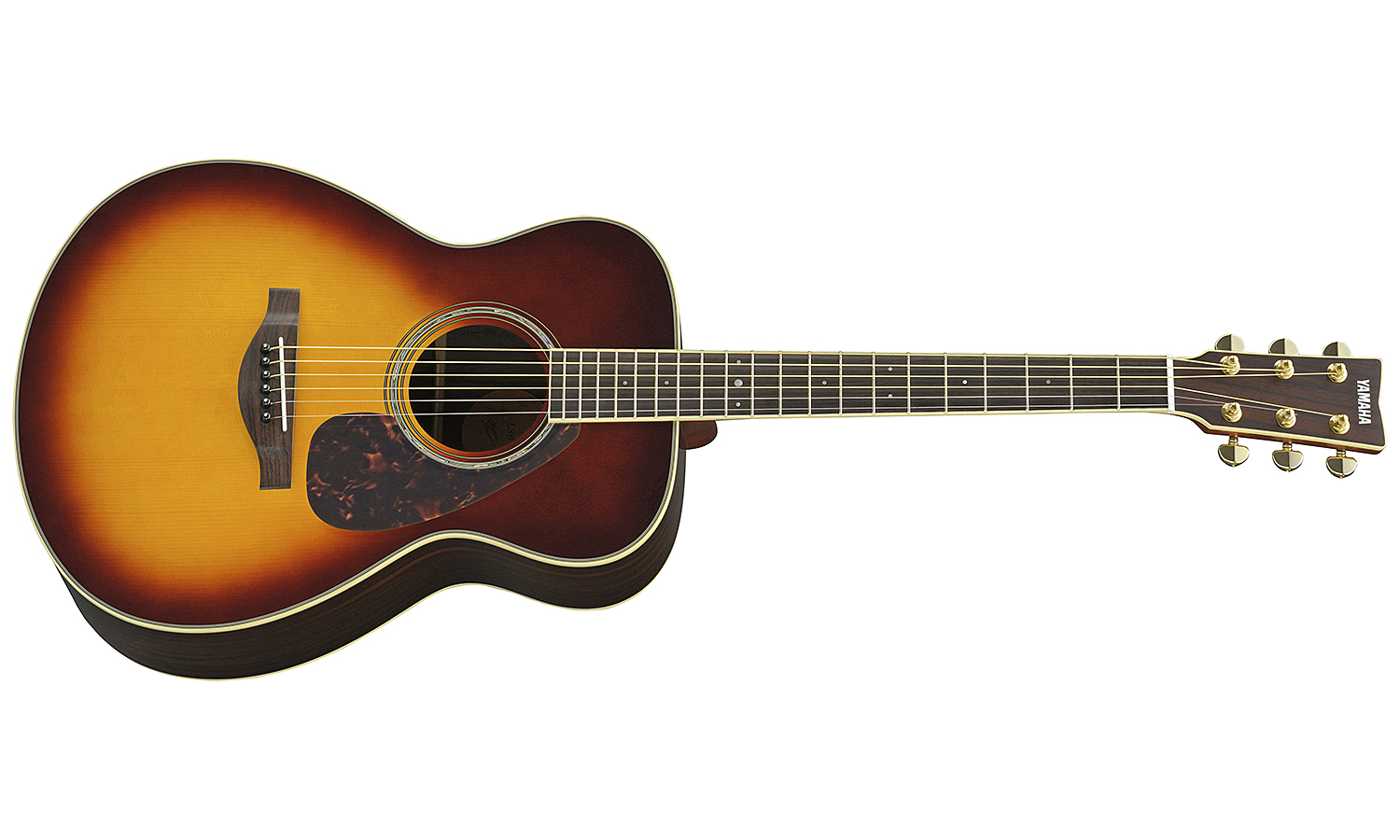 Yamaha Ls6 Are - Brown Sunburst - Elektro-akoestische gitaar - Variation 1