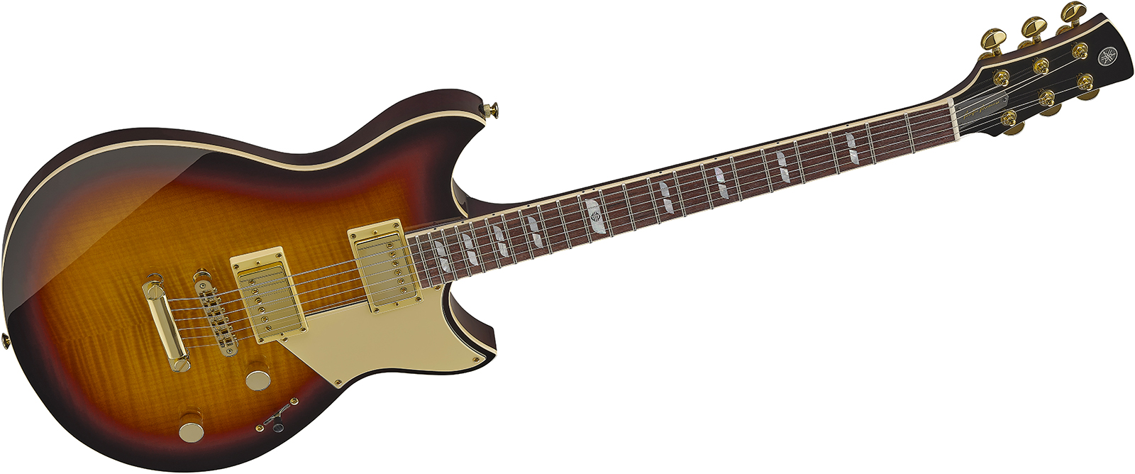 Yamaha Mateo Mancuso Rs20mm Revstar Signature 2h Dimarzio Ht Rw - Vintage Sunburst - Double cut gitaar - Variation 1