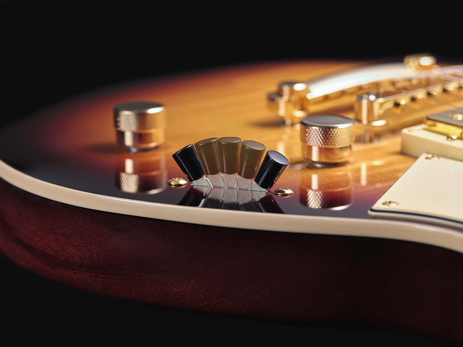 Yamaha Mateo Mancuso Rs20mm Revstar Signature 2h Dimarzio Ht Rw - Vintage Sunburst - Double cut gitaar - Variation 5