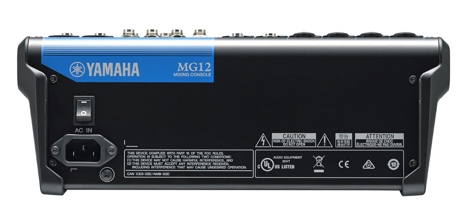 Yamaha Mg12 - Analoge Mengtafel - Variation 2