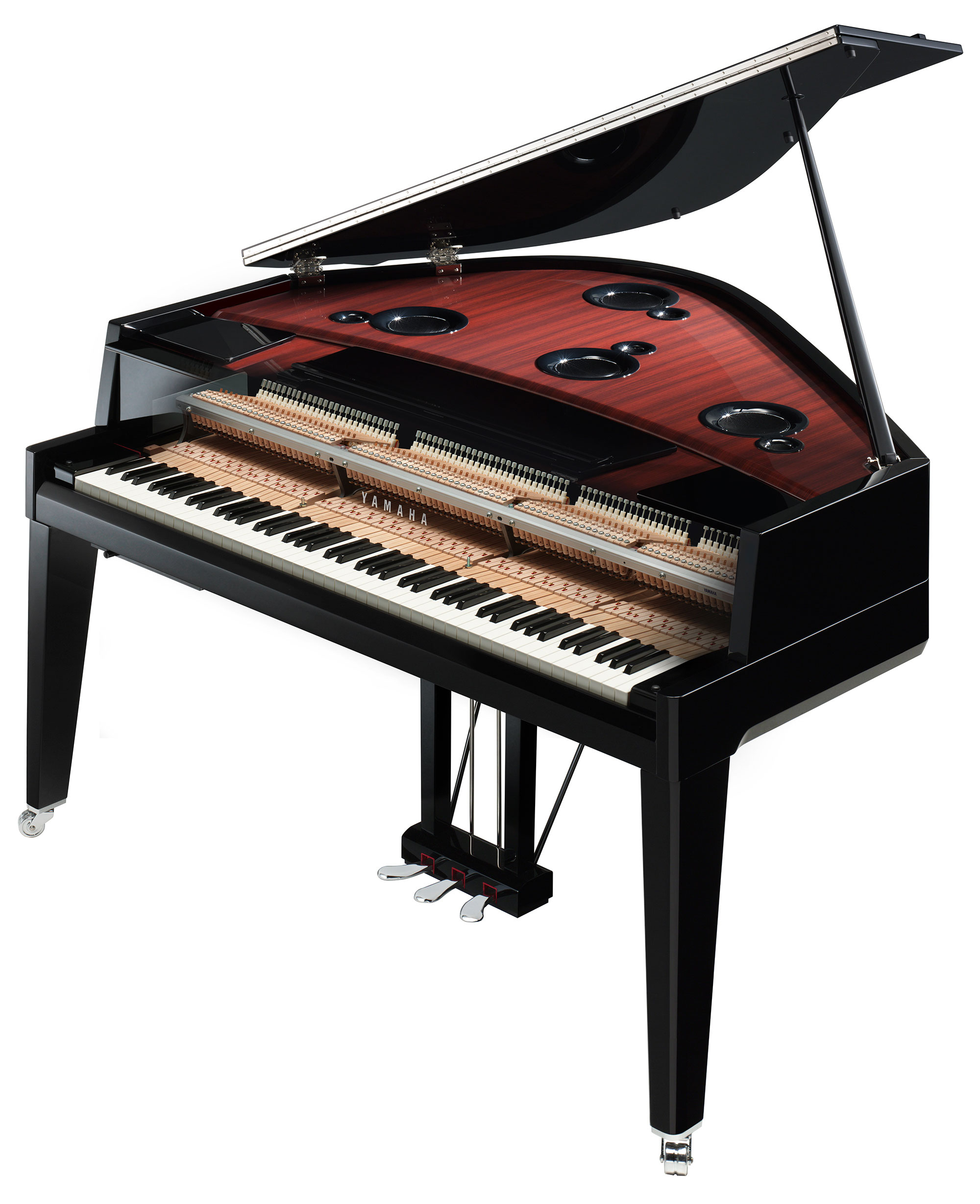 Yamaha N3x - LaquÉ Noir - Digitale piano met meubel - Variation 3