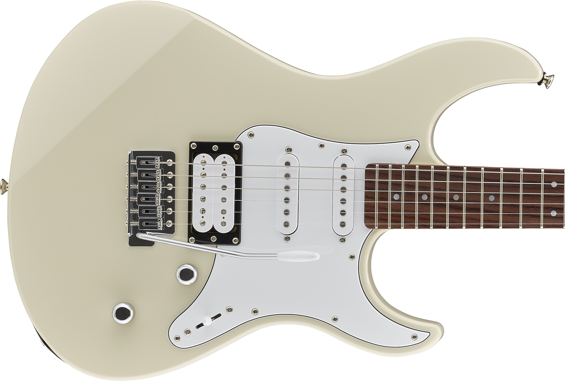 Yamaha Pacifica Pac112v Hss Trem Rw - Vintage White - Elektrische gitaar in Str-vorm - Variation 1