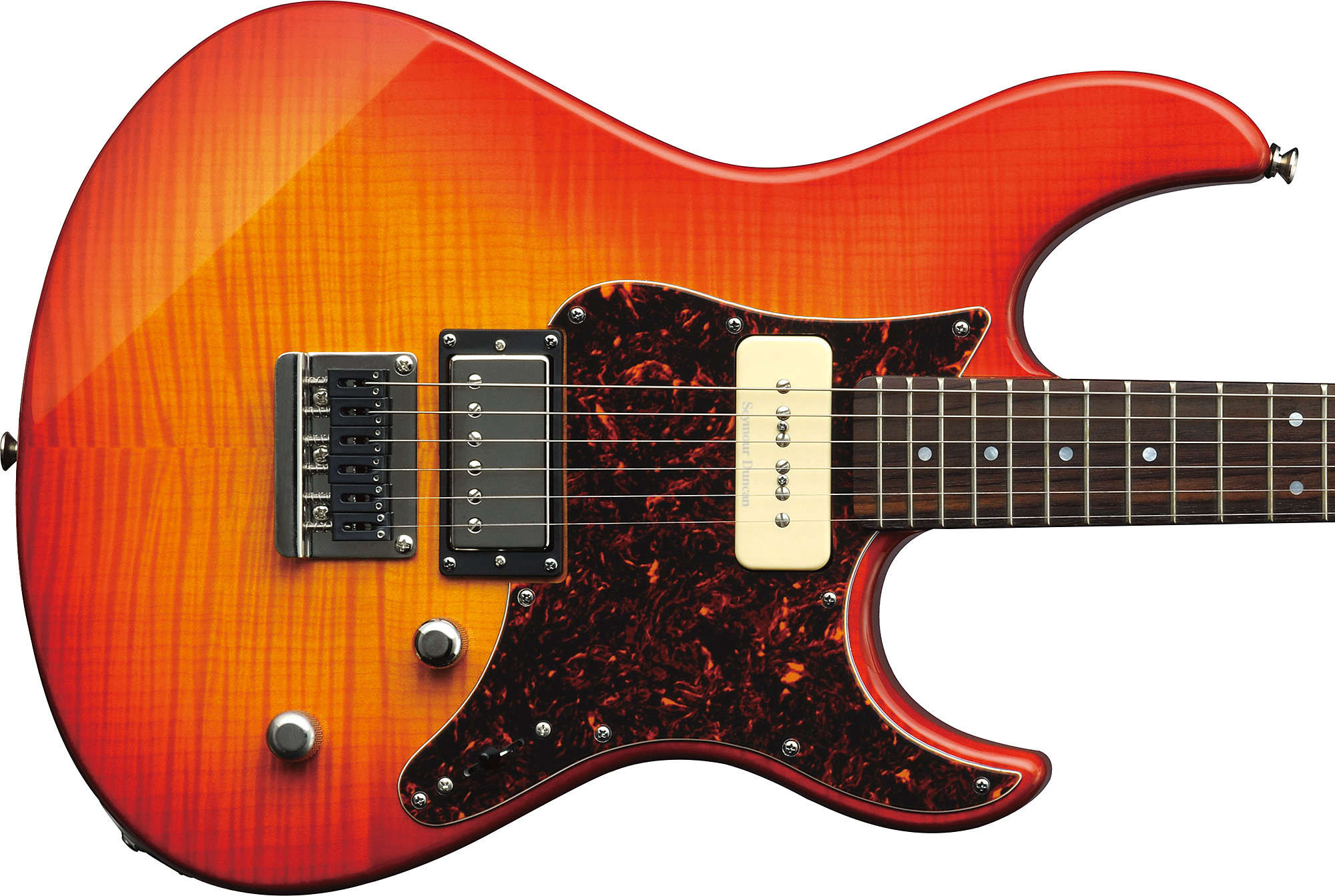 Yamaha Pacifica Pac611hfm Lab Rw - Light Amber Burst - Elektrische gitaar in Str-vorm - Variation 2