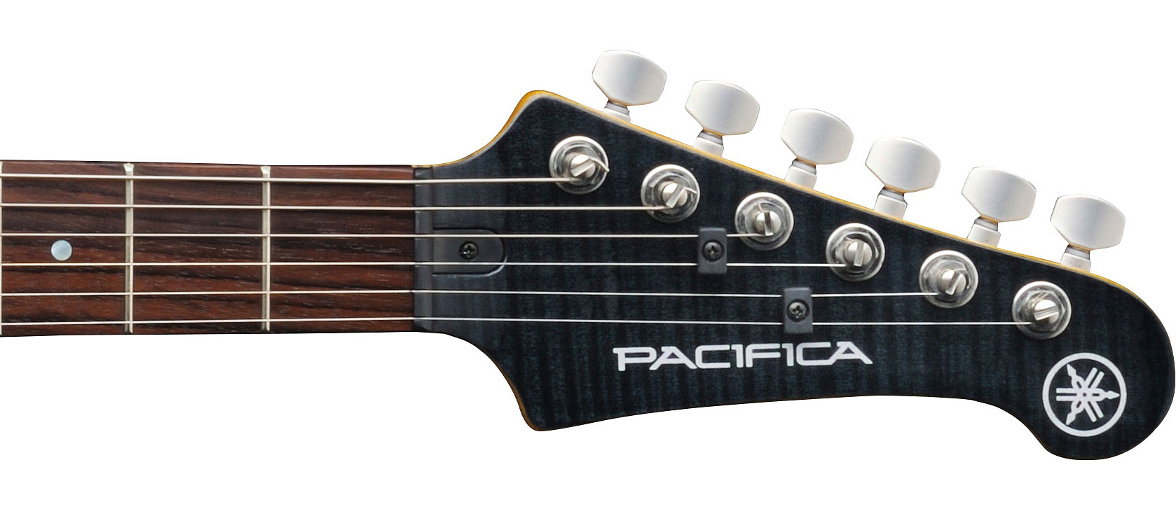 Yamaha Pacifica Pac611hfm Tbl Rw - Translucent Black - Elektrische gitaar in Str-vorm - Variation 3