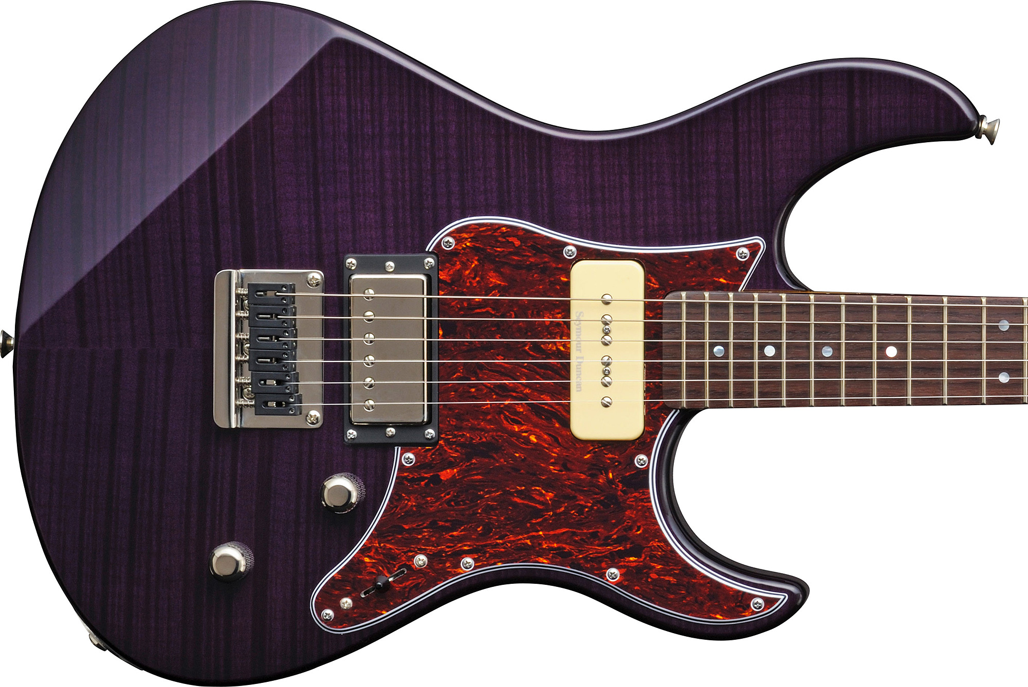 Yamaha Pacifica Pac611hfm Hs Ht Rw - Translucent Purple - Elektrische gitaar in Str-vorm - Variation 1