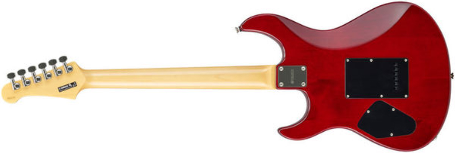 Yamaha Pacifica Pac612viifmx Hss Seymour Duncan Trem Rw - Fire Red - Elektrische gitaar in Str-vorm - Variation 1