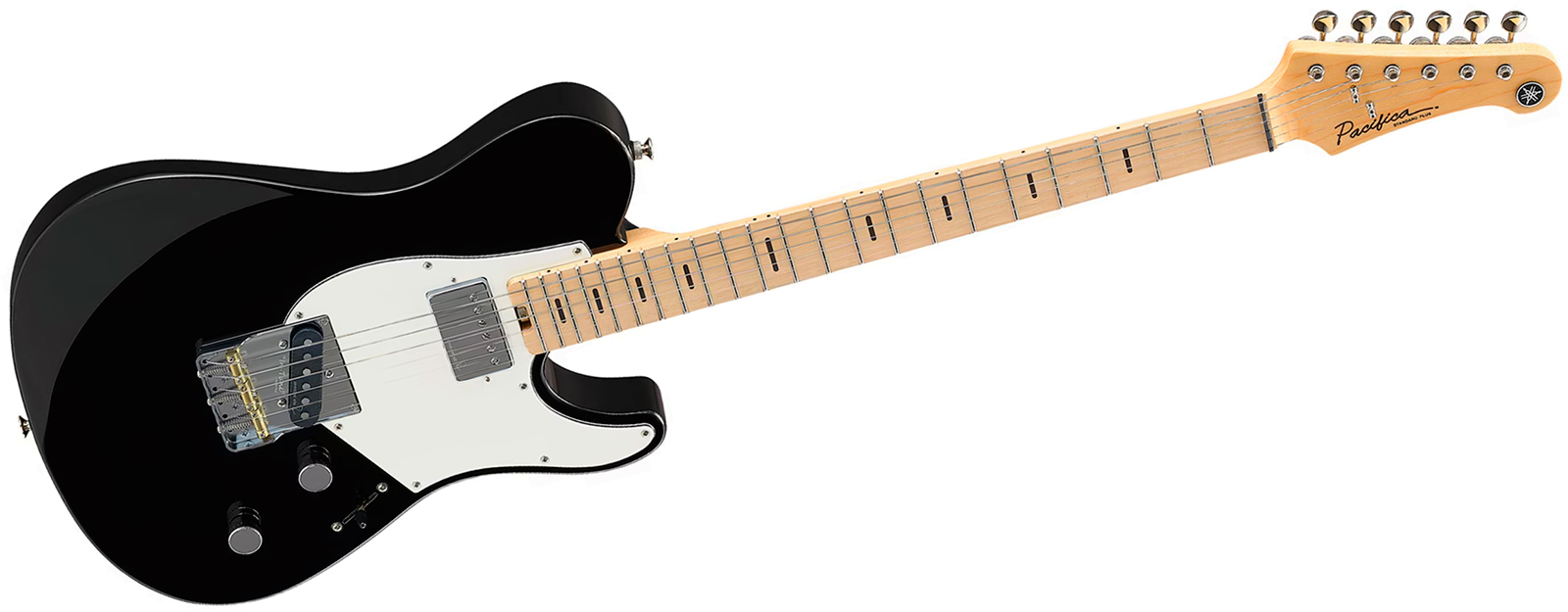 Yamaha Pacifica Sc Standard Plus Pacs+11sm Hs Ht Mn - Black - Televorm elektrische gitaar - Variation 1