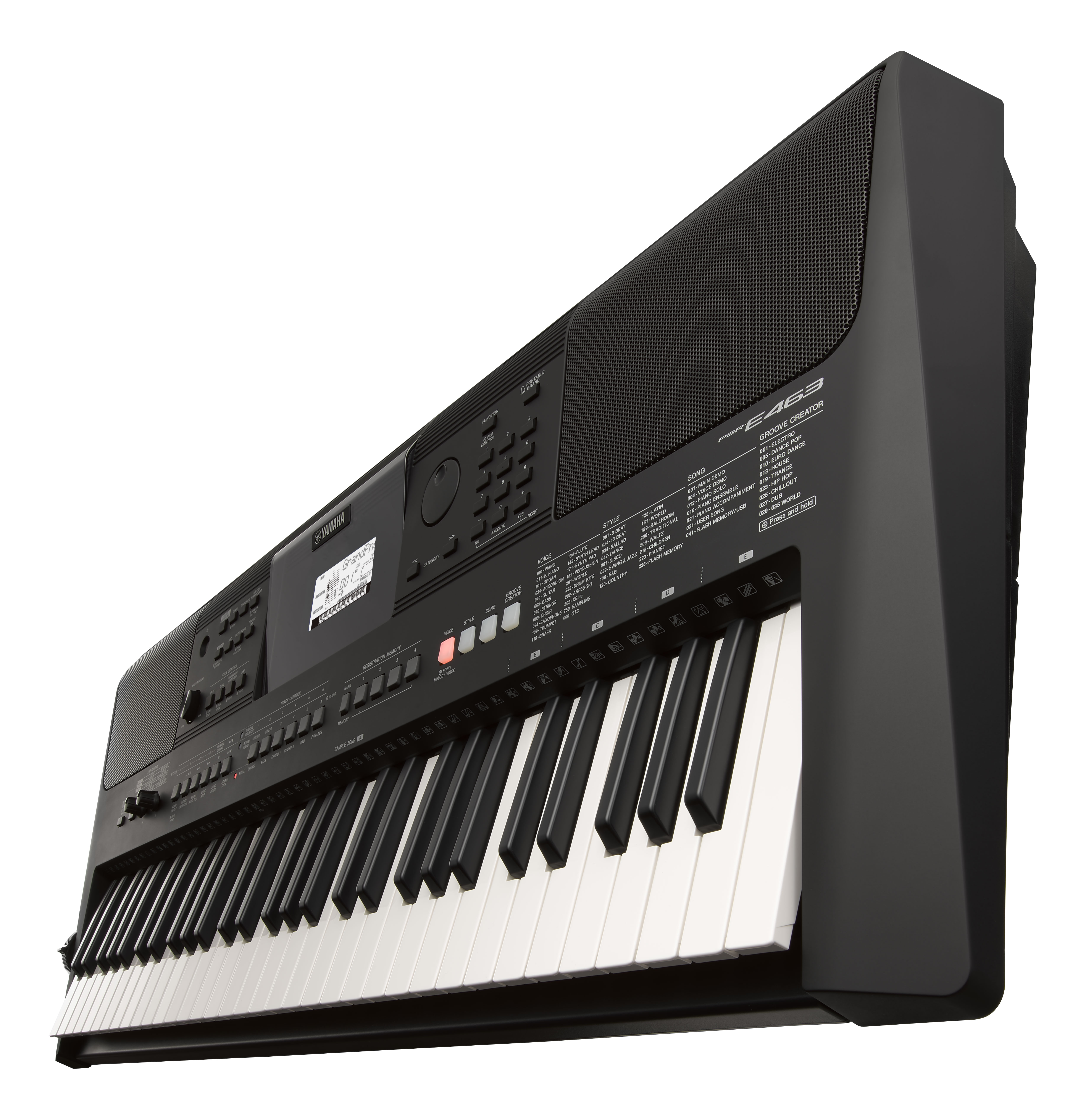 Yamaha Psr-e463 - Entertainerkeyboard - Variation 1