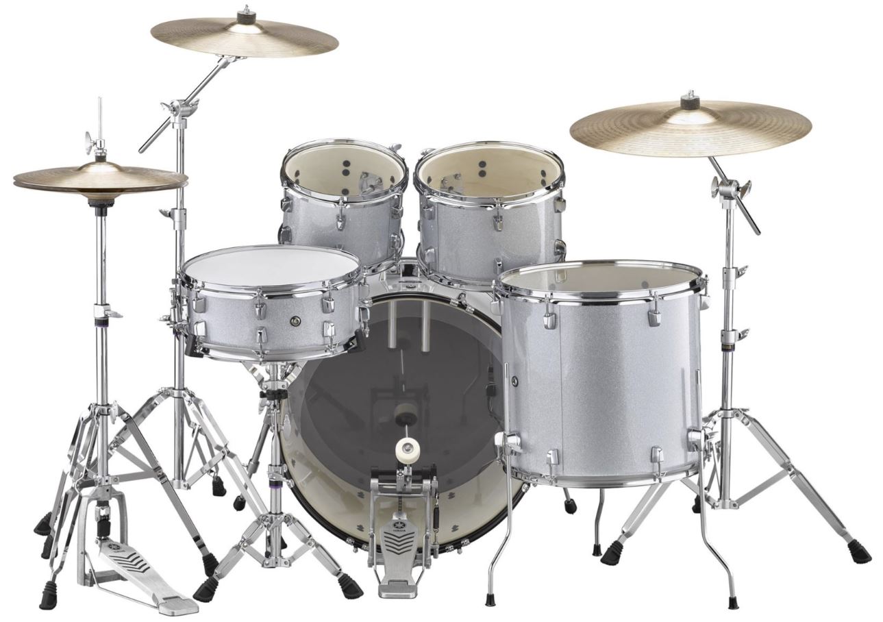 Yamaha Rdp0f5 Rydeen Fusion 20 - Silver Glitter - Rock drumstel - Variation 1