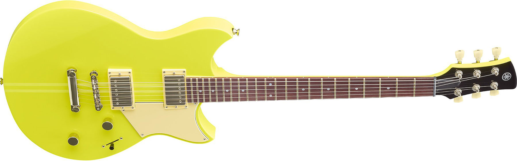 Yamaha Rse20 Revstar Element Hh Ht Rw - Neon Yellow - Guitarra eléctrica de doble corte. - Variation 1