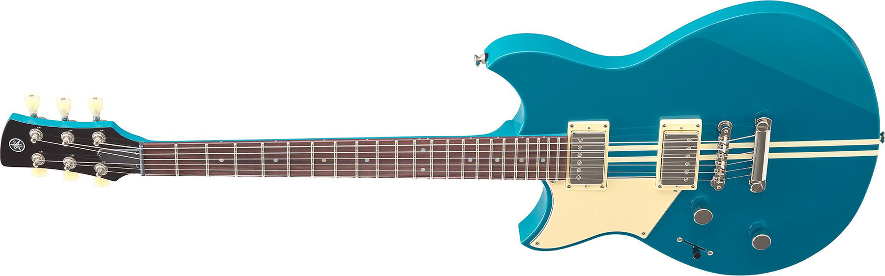 Yamaha Rse20l Revstar Element Lh Gaucher Hh Ht Rw - Swift Blue - Linkshandige elektrische gitaar - Variation 1
