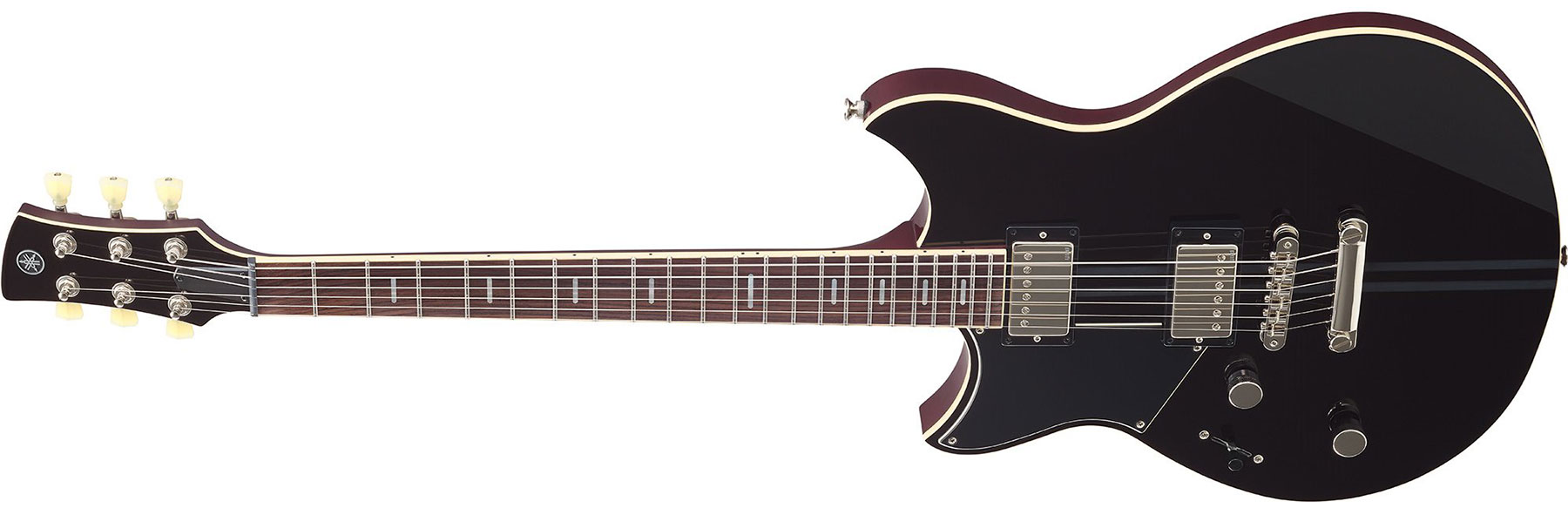 Yamaha Rss20l Revstar Standard Lh Gaucher Hh Ht Rw - Black - Linkshandige elektrische gitaar - Variation 1