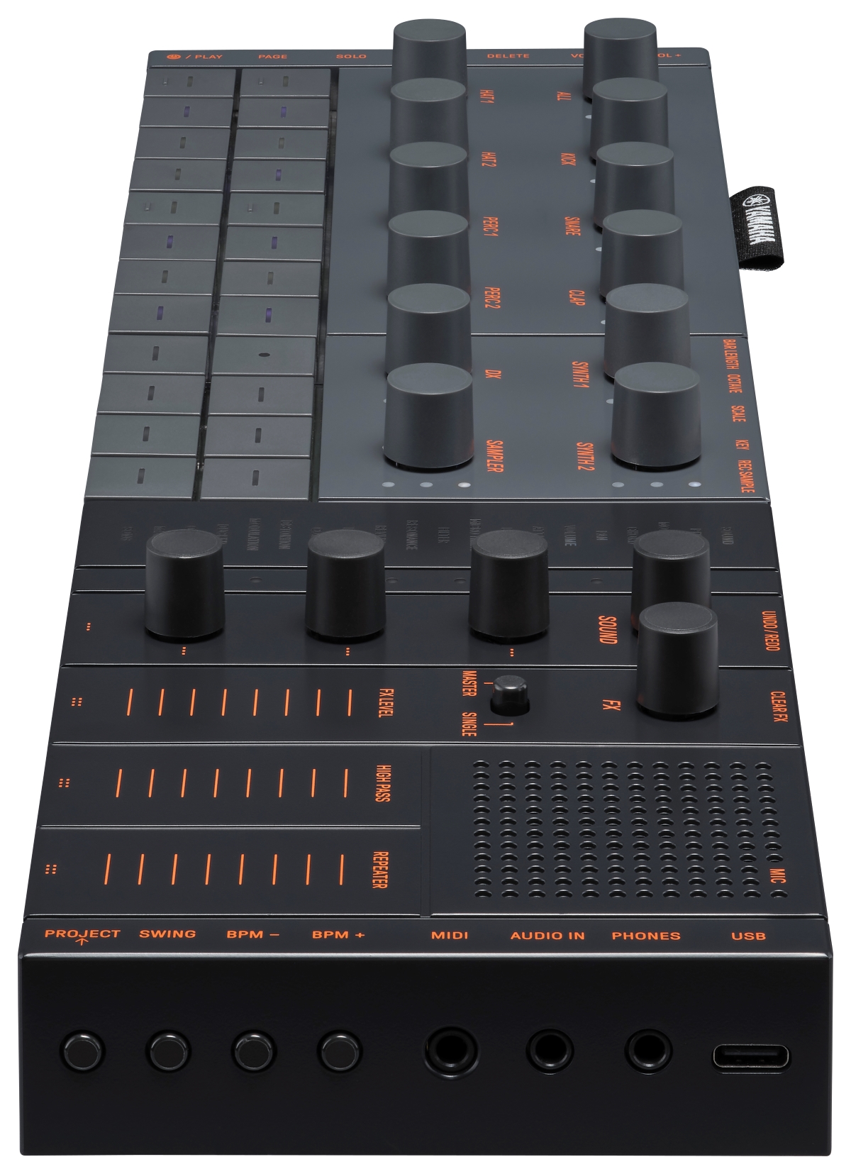 Yamaha Seqtrak Black - Sampler - Variation 12