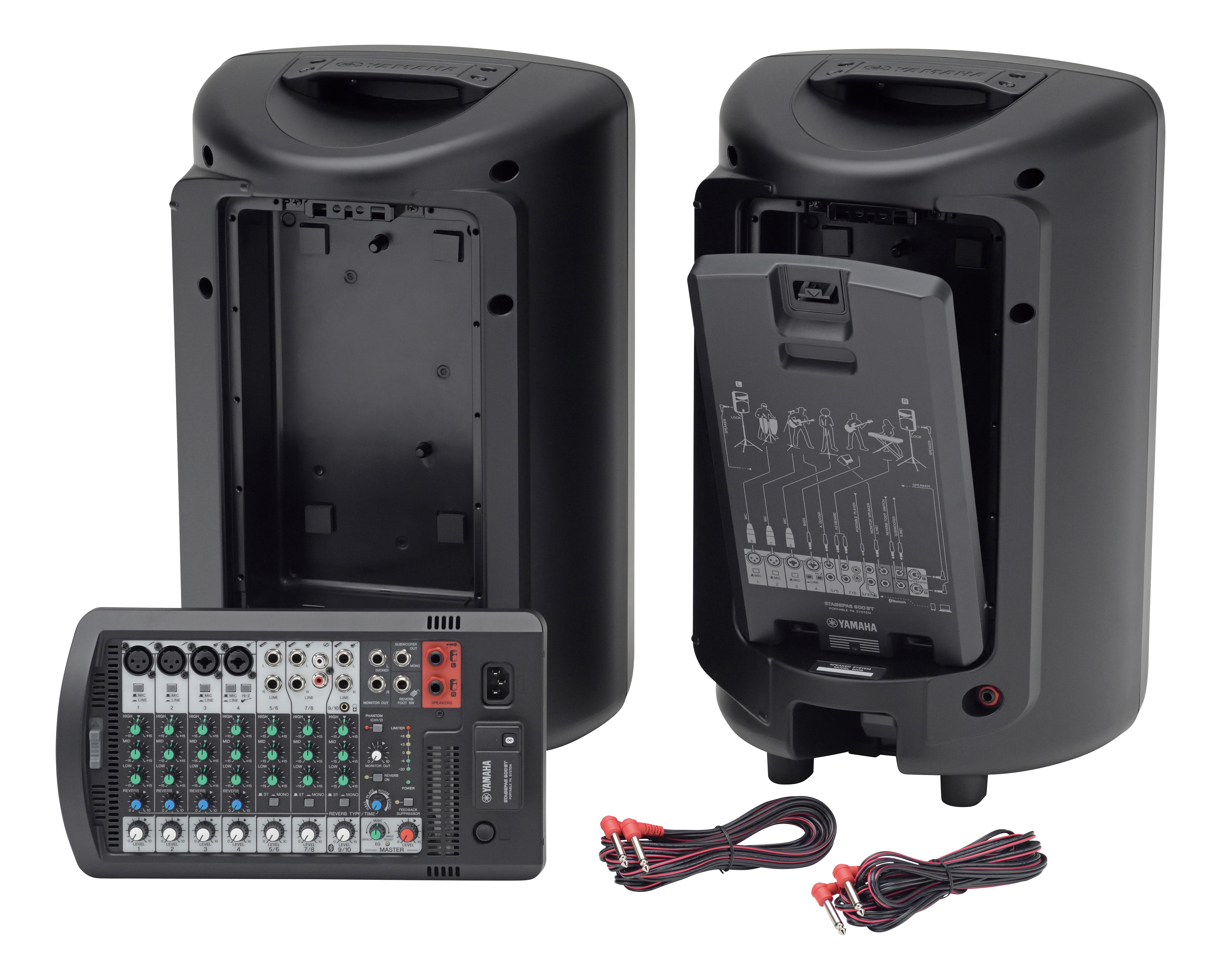 Yamaha Stagepas 400bt - Pa systeem set - Variation 1