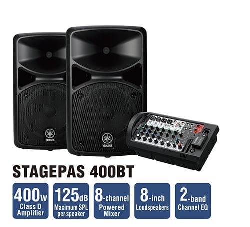 Yamaha Stagepas 400bt - Pa systeem set - Variation 5