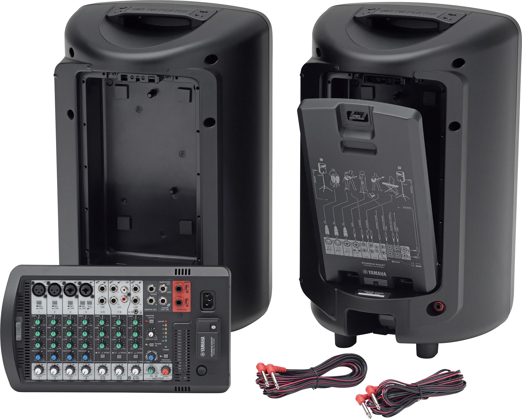 Yamaha Stagepas 600bt - Mobiele PA- systeem - Variation 2