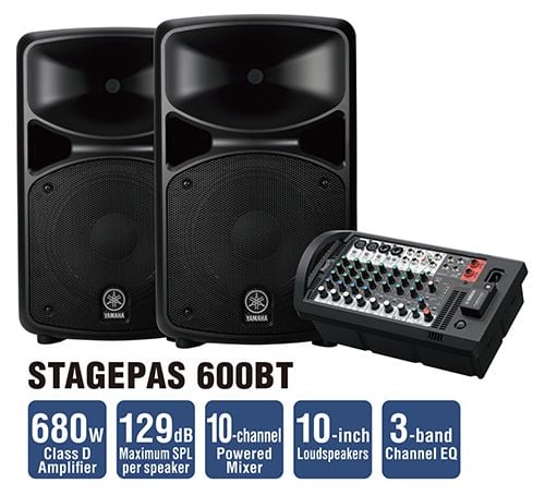 Yamaha Stagepas 600bt - Mobiele PA- systeem - Variation 7