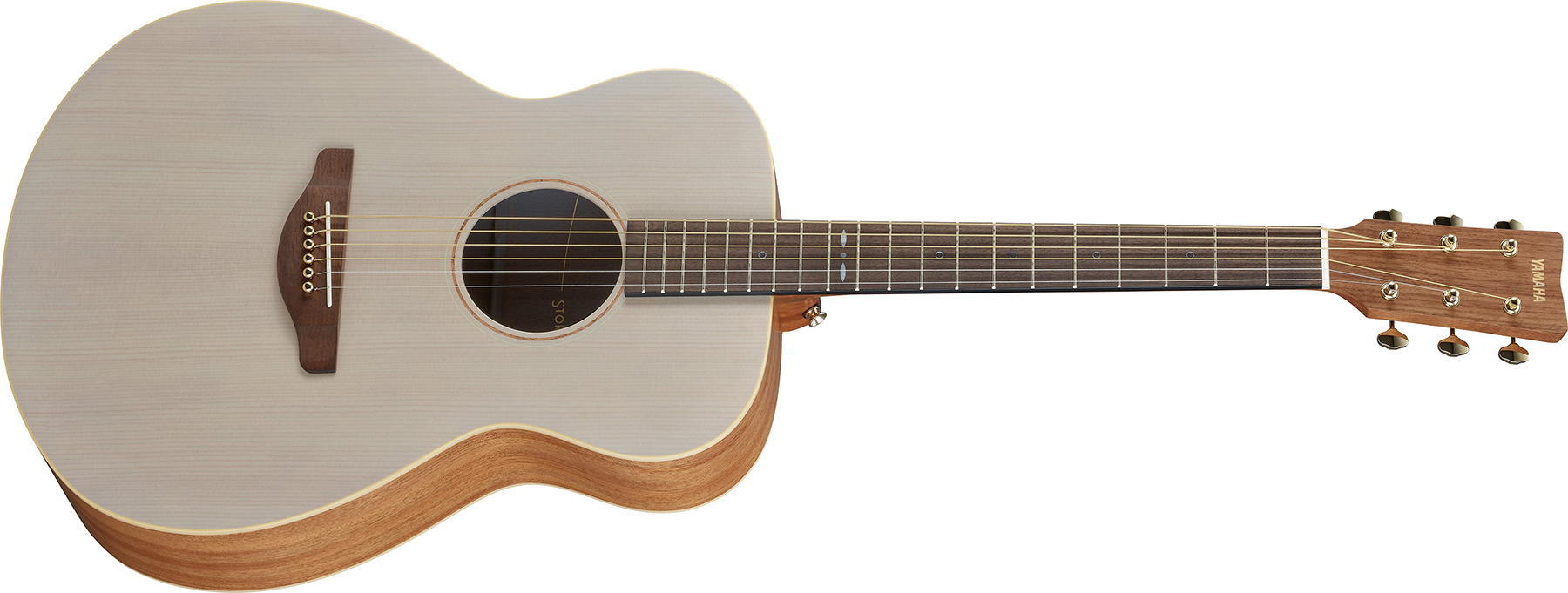 Yamaha Storia I V2 Concert Epicea Acajou Noy - Off White - Elektro-akoestische gitaar - Variation 1